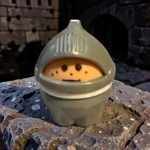 Vintage 80s Little Tikes Chunkie Toddle Tots Castle Gray Knight Figure BIN AL